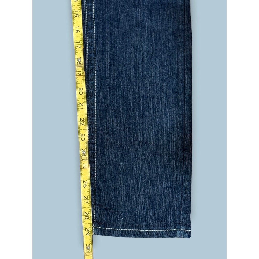 Miss Me Dark Wash Embellished Low rise Cropped Skinny Jeans - JES758Y3 - Size 29 - Picture 5 of 14